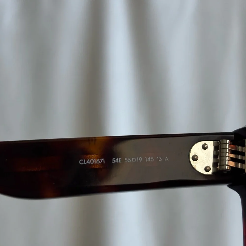 NWT Celine triomphe logo sunglasses brown havana - Picture 12 of 16